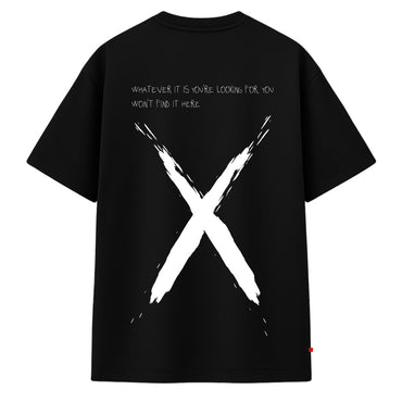 IRREVERENT CAMISETA OVERSIZE NEGRA