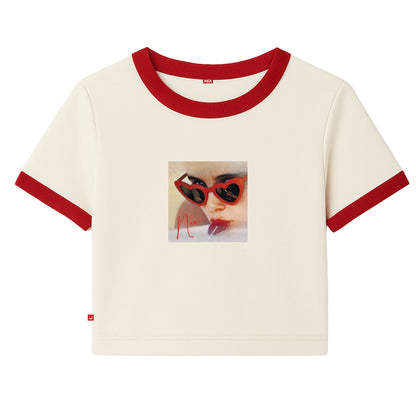LALI CROP TOP ROJO