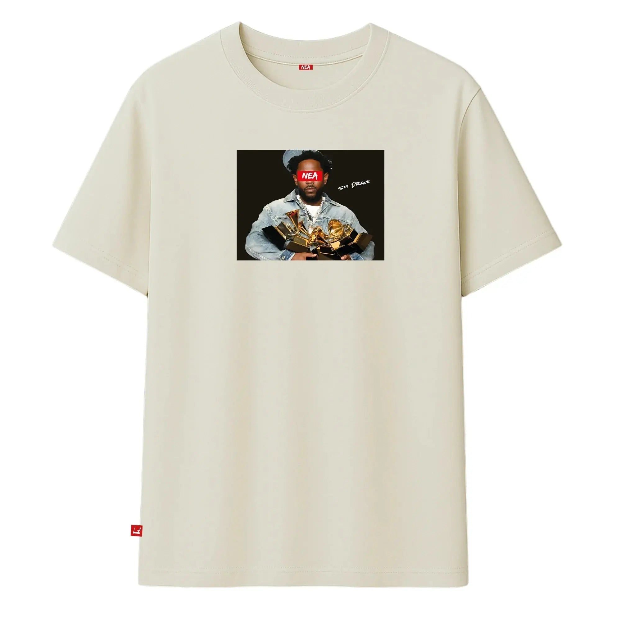 LAMAR CAMISETA OVERSIZE MARFIL NEA