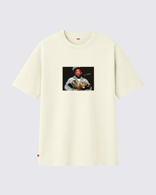 LAMAR CAMISETA OVERSIZE MARFIL NEA