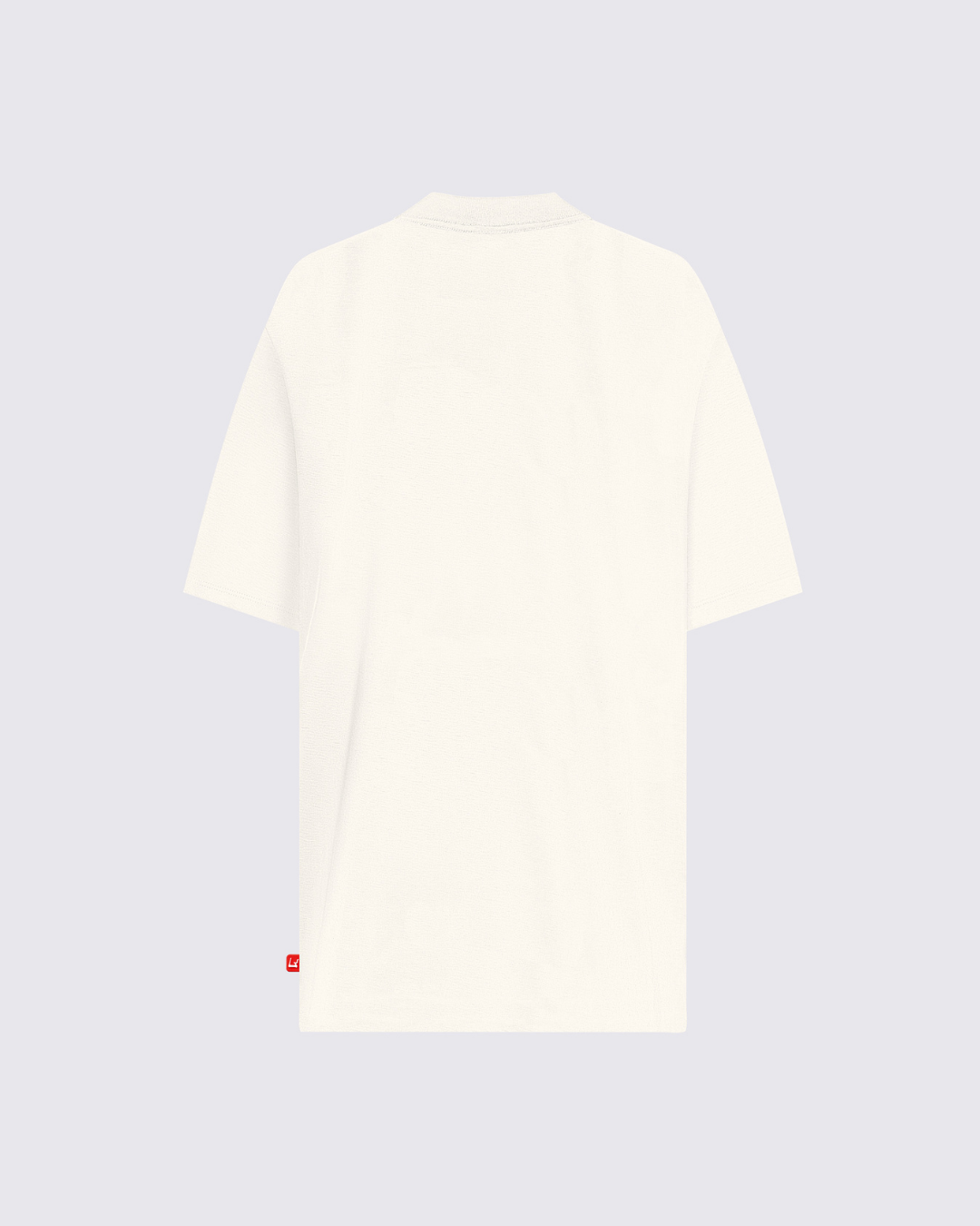 CAMISETA OVERSIZE LIFESTYLE MARFIL NEA