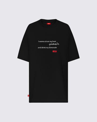 CAMISETA OVERSIZE LIFESTYLE NEGRO NEA