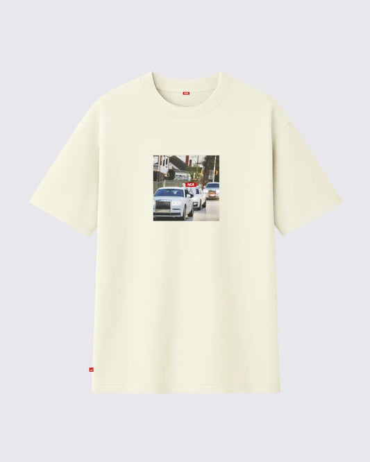 LIVER CAMISETA OVERSIZE MARFIL NEA