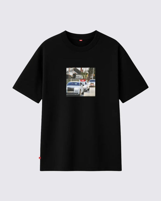 LIVER CAMISETA OVERSIZE NEGRO NEA