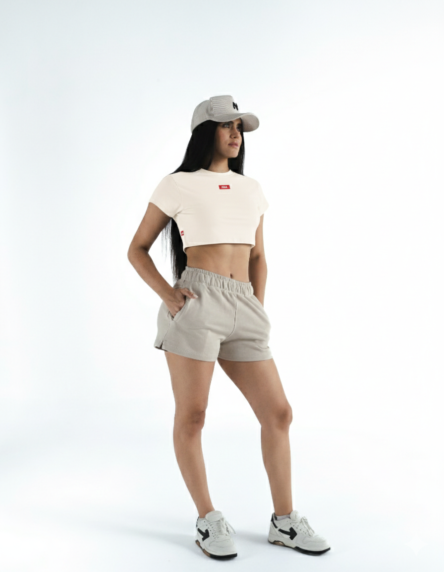 CROP TOP PINKETT BLANCO NEA