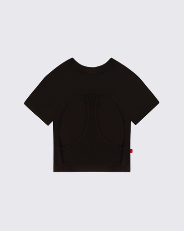 CROP TOP LUSH NEGRO NEA