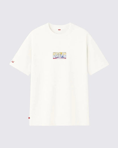 LYBERTY CAMISETA OVERSIZE BLANCA NEA