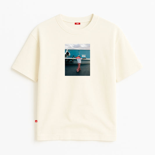 MASTER CAMISETA OVERSIZE MARFIL