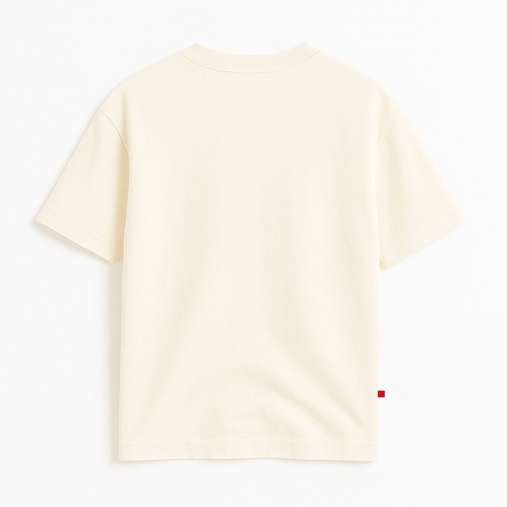 MASTER CAMISETA OVERSIZE MARFIL