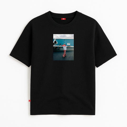 LUXURY CAMISETA OVERSIZE NEGRA