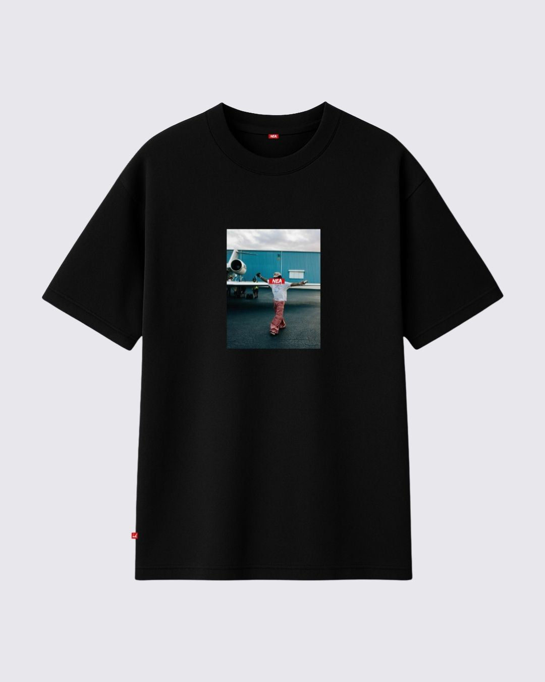 MASTER CAMISETA OVERSIZE NEGRO NEA