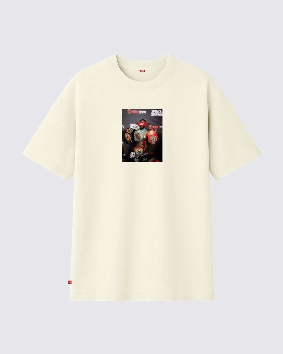 MASTER LEAGUE CAMISETA OVERSIZE MARFIL NEA