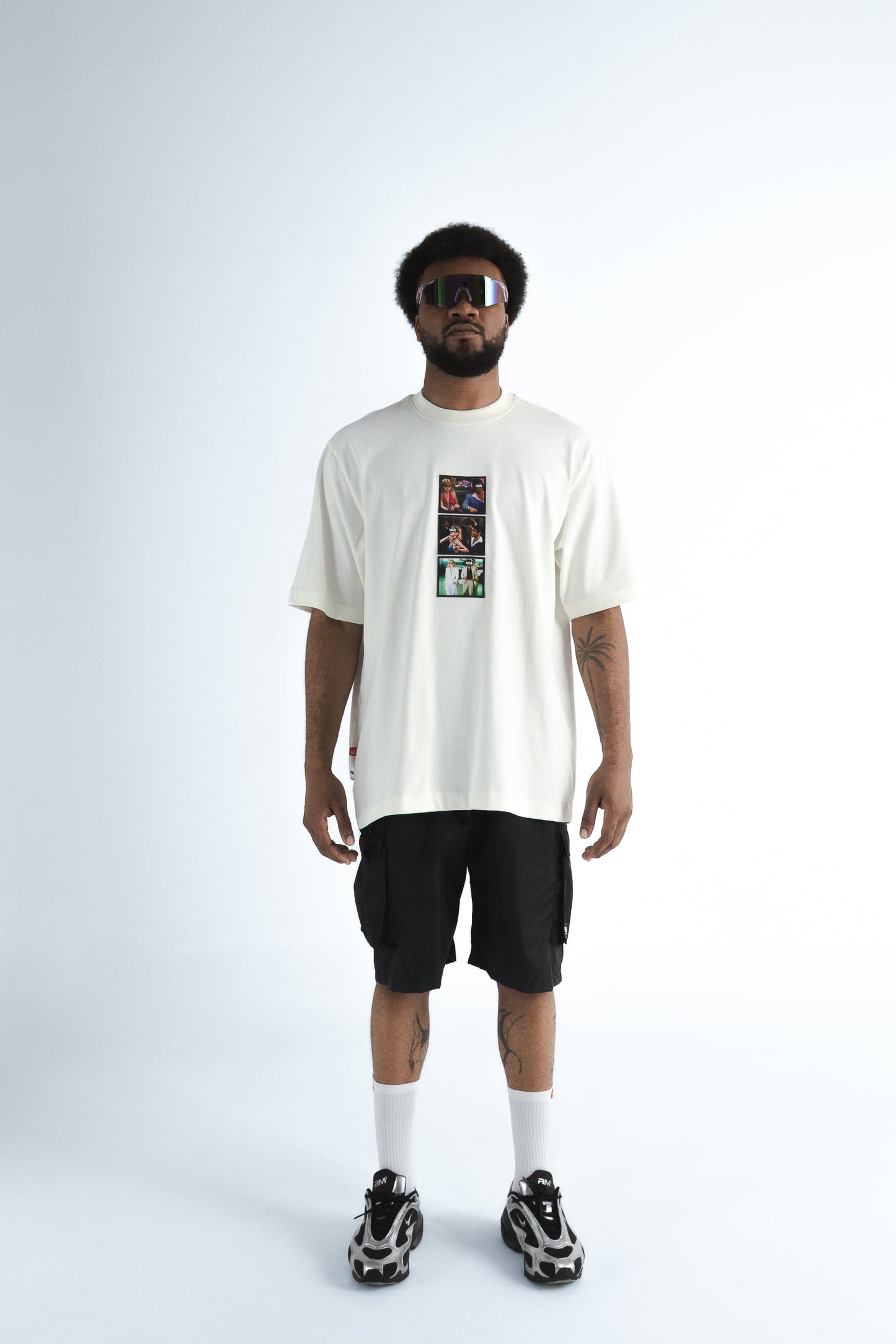 CAMISETA REGULAR HOMBRE BOSS MARFIL