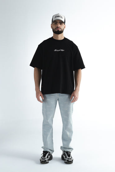 CAMISETA OVERSIZE CHANGES NEGRO NEA