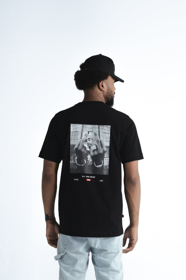 CAMISETA REGULAR HOMBRE THUNG NEGRO NEA