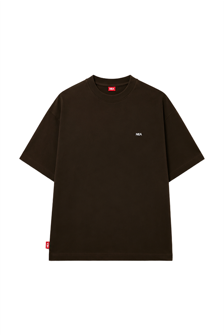 CAMISETA OVERSIZE CAPONE CAFÉ NEA