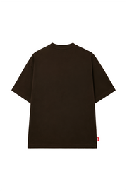 CAMISETA OVERSIZE CAPONE CAFÉ NEA