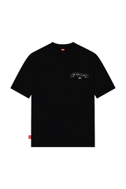 CAMISETA OVERSIZE UNTAMED NEGRO NEA