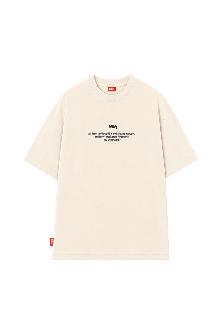 CAMISETA REGULAR SUNRAY MARFIL NEA