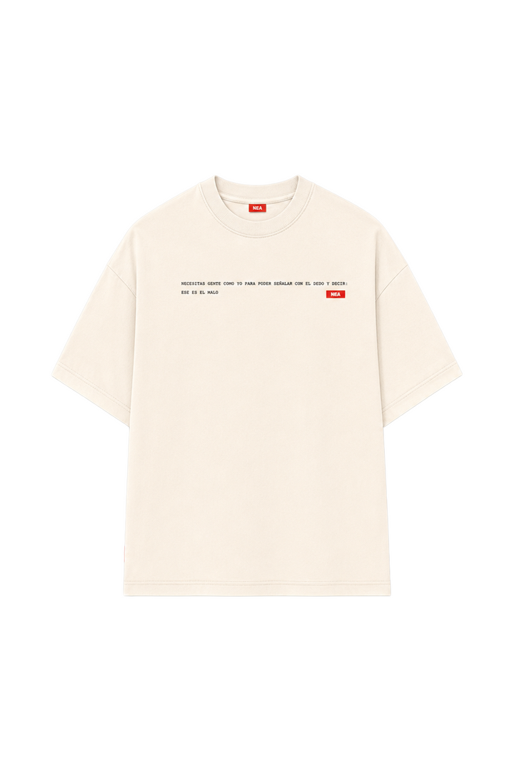 CAMISETA REGULAR BABYLON MARFIL NEA