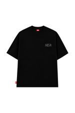Cargar imagen en la galería, CAMISETA OVERSIZE CUBANO NEGRO NEA