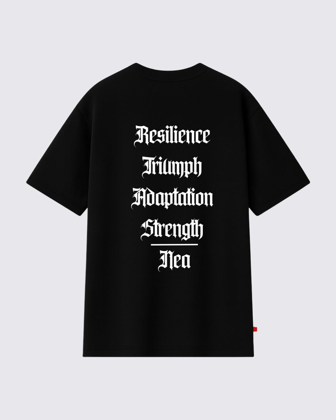 MOSS CAMISETA OVERSIZE NEGRO NEA