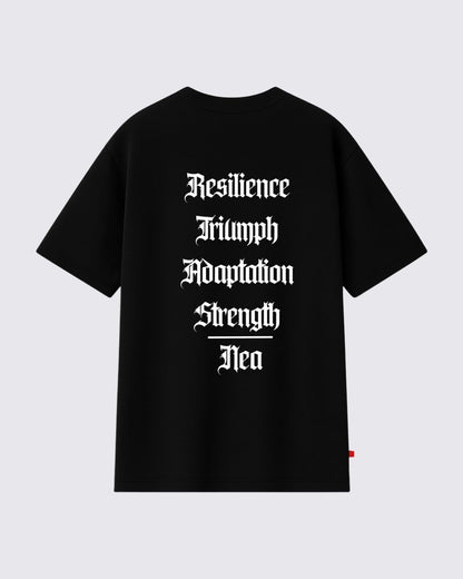 MOSS CAMISETA OVERSIZE NEGRO NEA