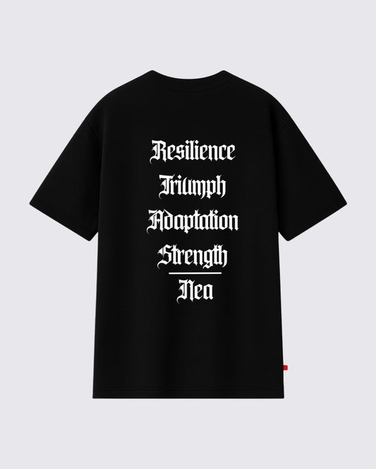 MOSS CAMISETA OVERSIZE NEGRO NEA