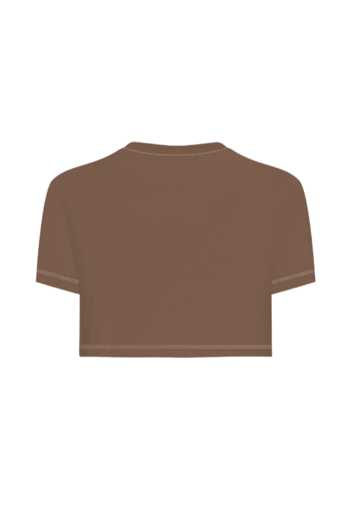 CROP TOP ETHOS TAUPE