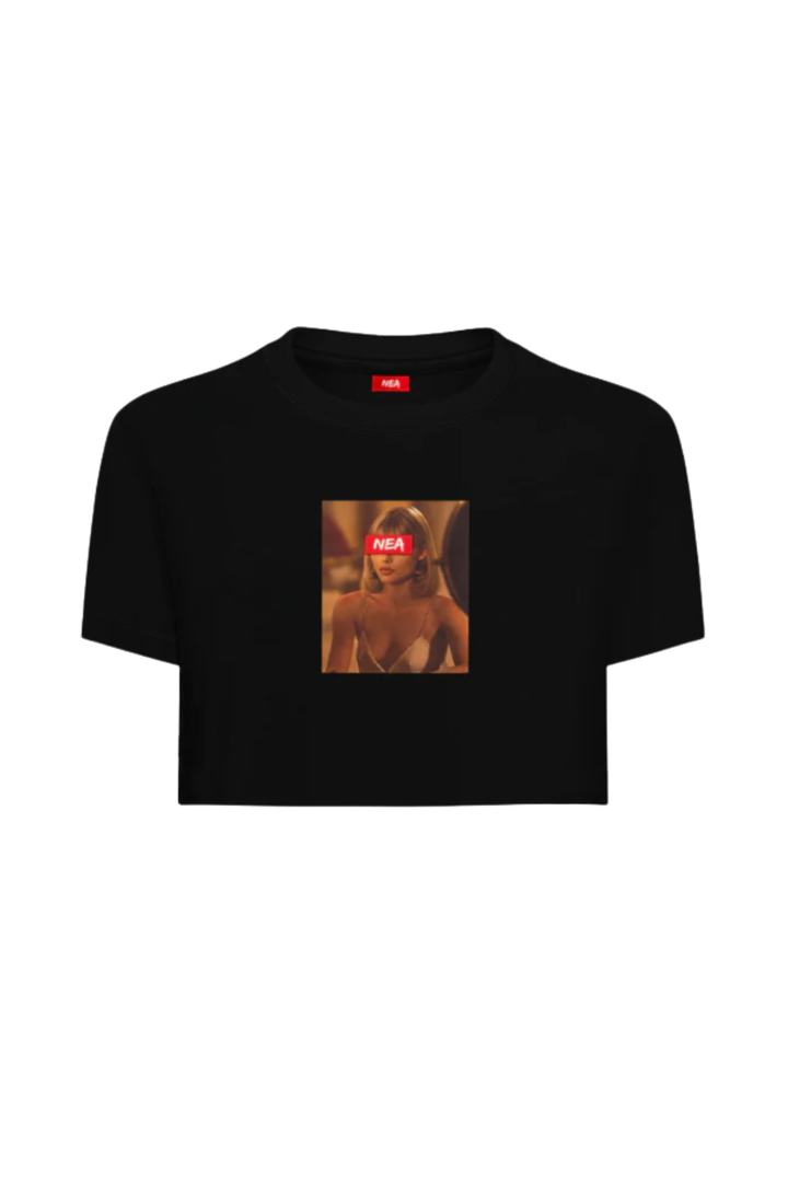 CROP TOP MONTANA NEGRO