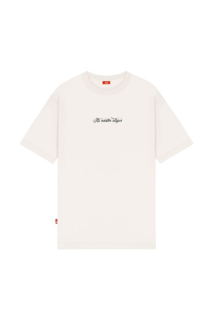 CAMISETA OVERSIZE CHANGES MARFIL NEA