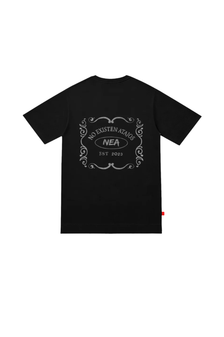 CAMISETA REGULAR HOMBRE CONSTANCIA NEGRO