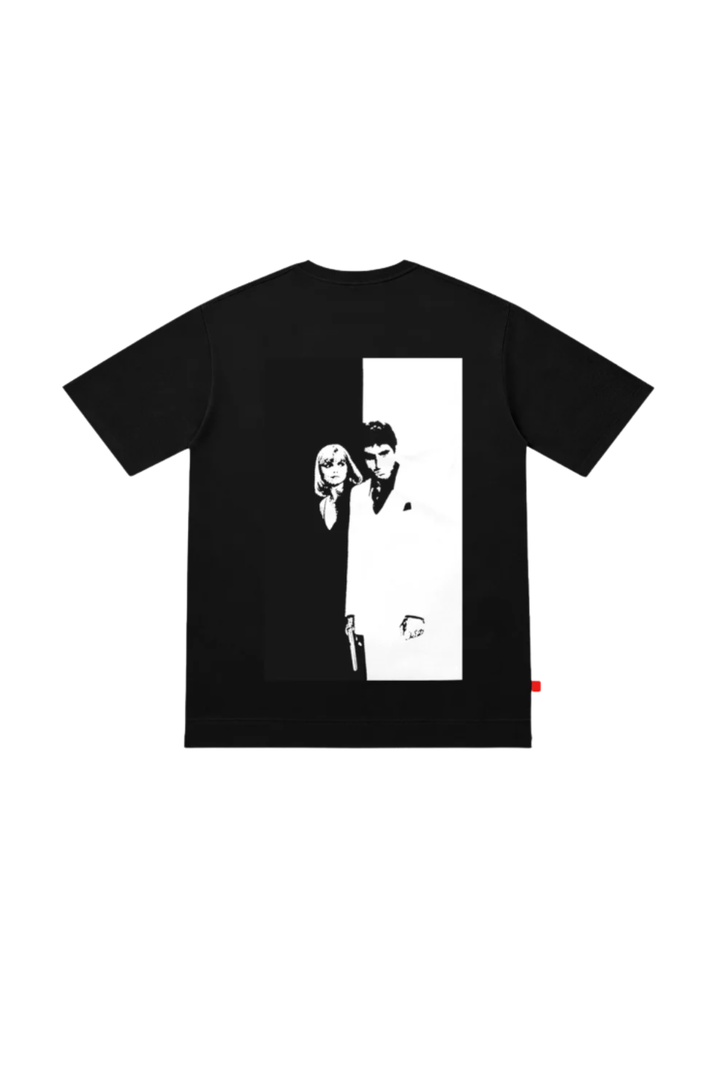 CAMISETA OVERSIZE MASCULINO PACINO NEGRO