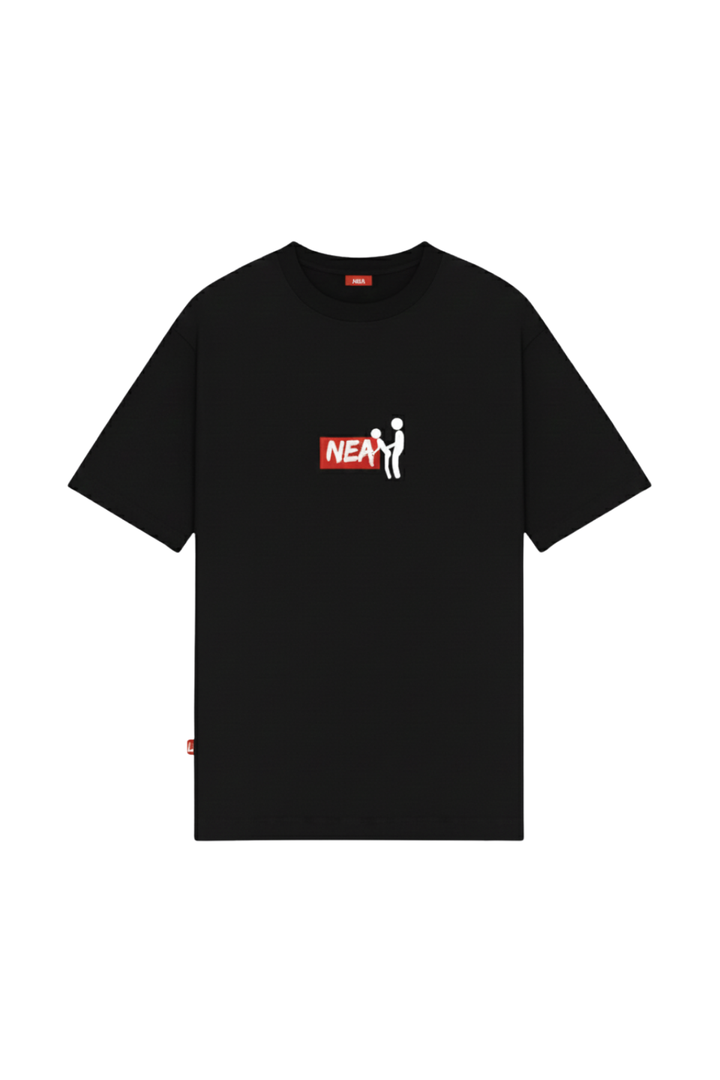 CAMISETA REGULAR HOMBRE HEAT NEGRO