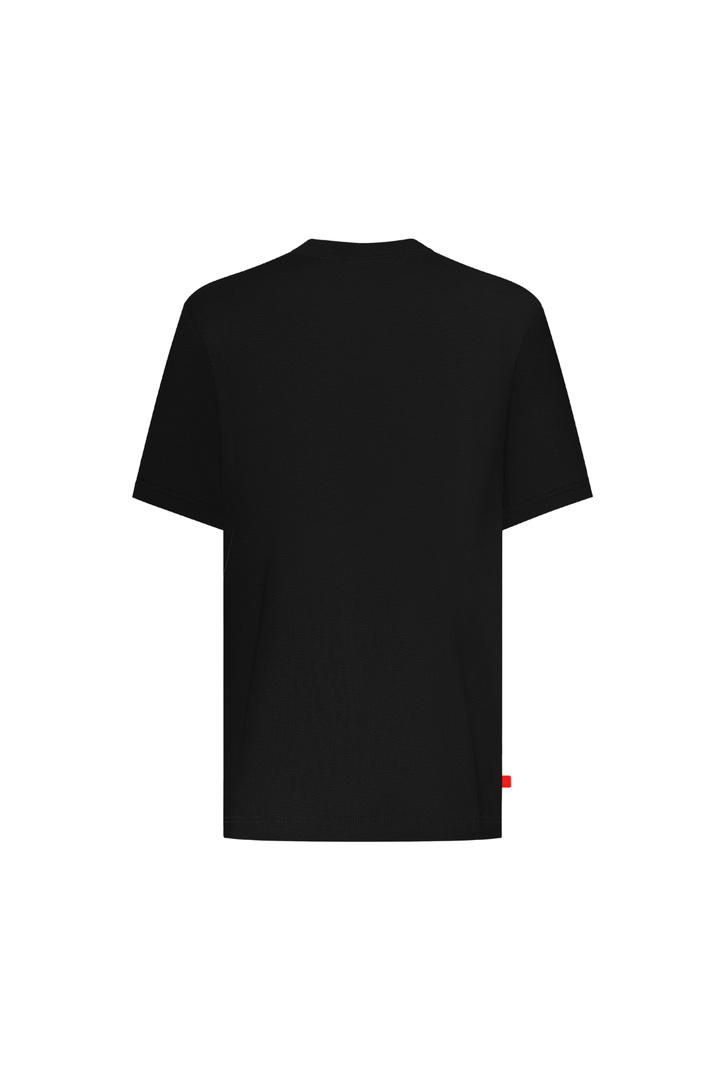 CAMISETA OVERSIZE HOMBRE HIGH$ NEGRO