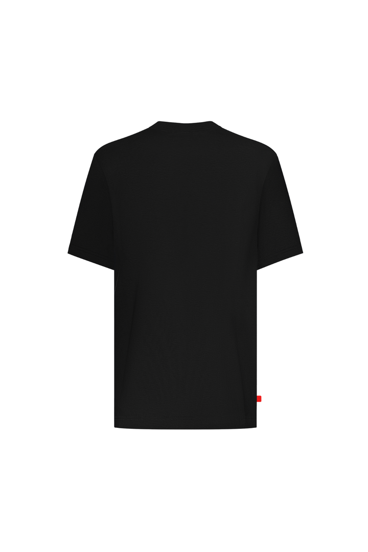 CAMISETA OVERSIZE HOMBRE BUCK NEGRO