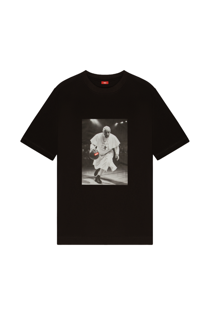 CAMISETA OVERSIZE BERGOGLIO NEGRO