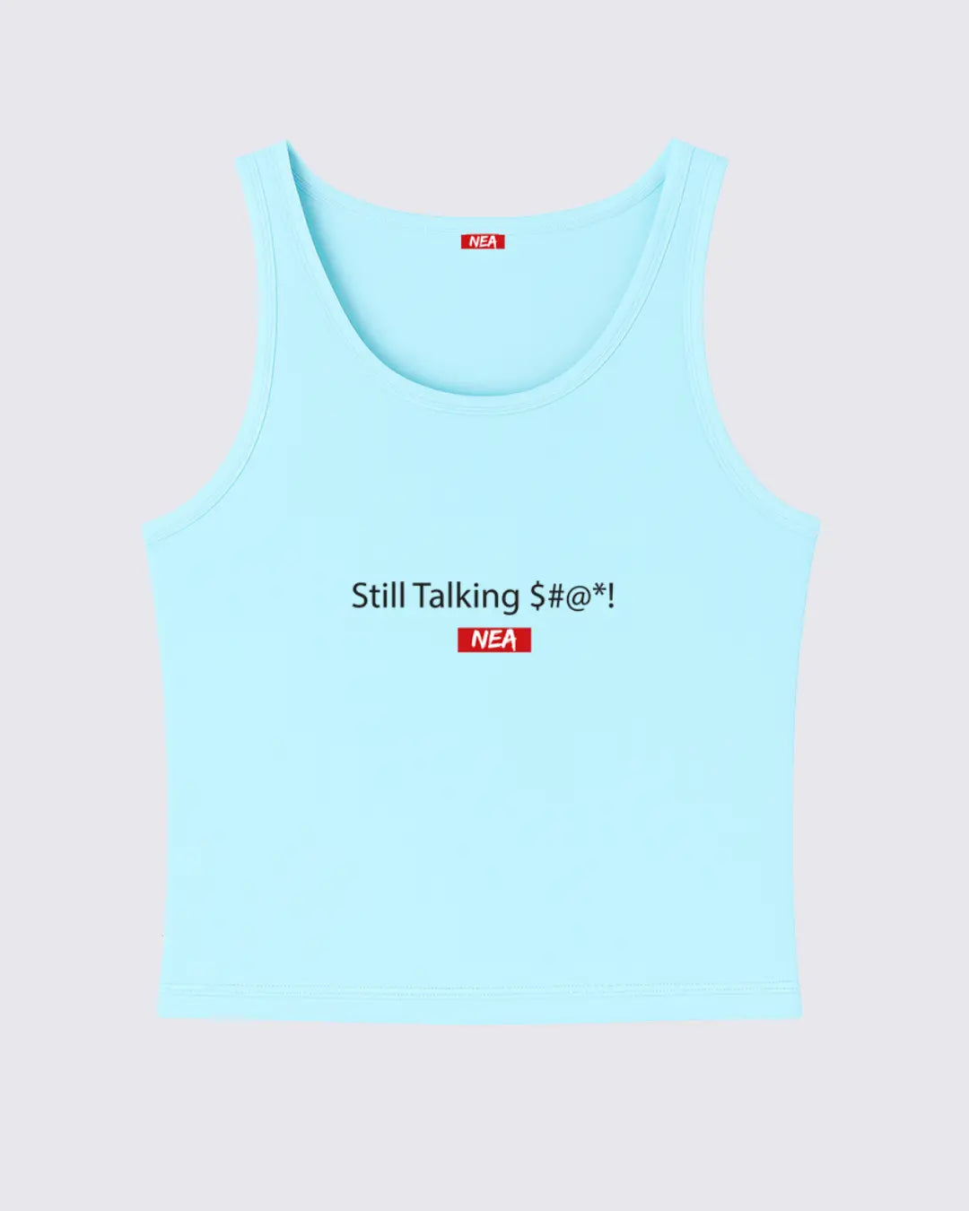 NAWI CROP TOP AZUL NEA