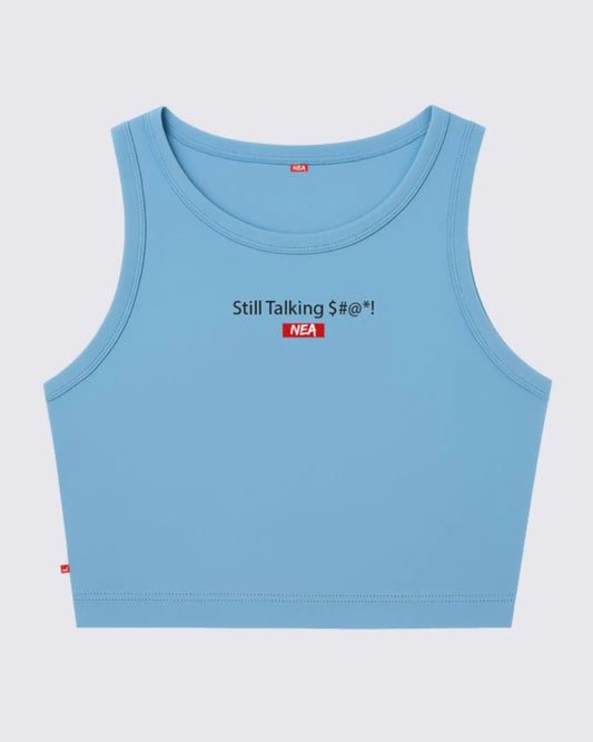 NAWI CAMISETA OVERSIZE AZUL NEA