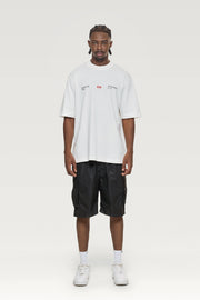 CAMISETA OVERSIZE READYTODIE NEA - MARFIL