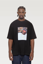 CAMISETA OVERSIZE ONE MORE NEA - NEGRO