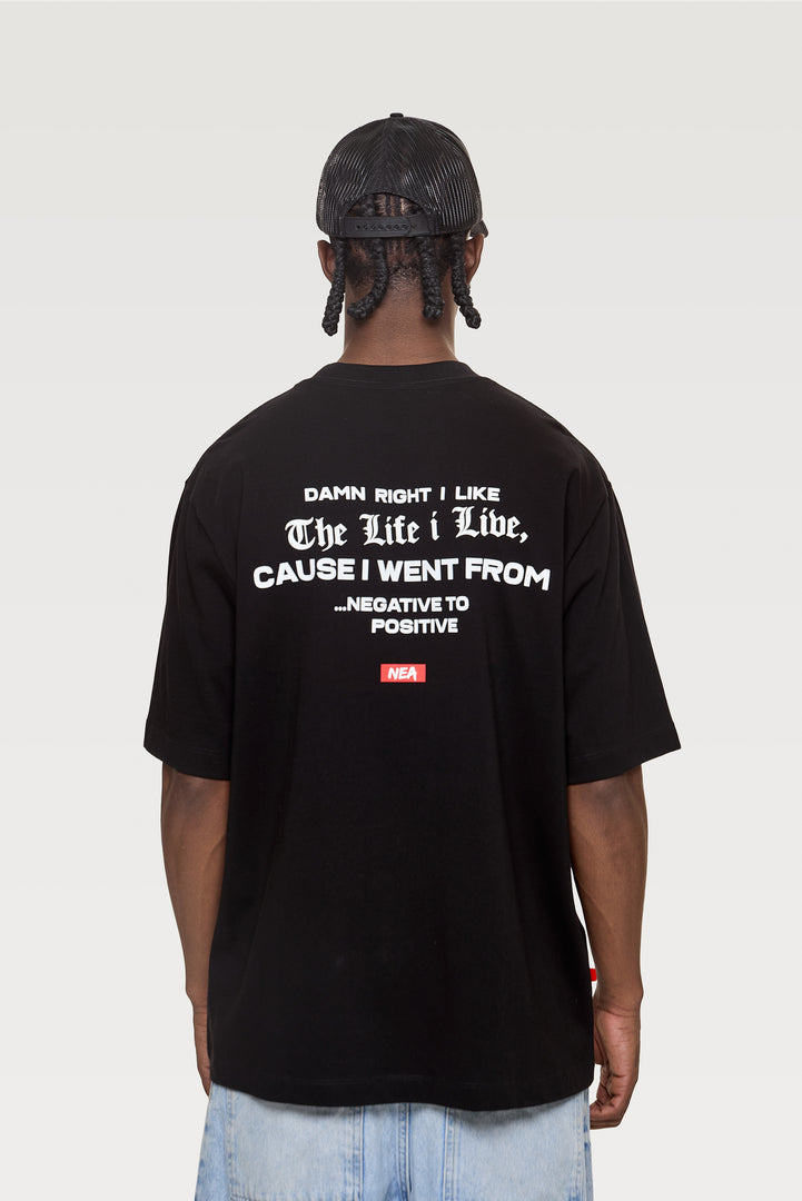 CAMISETA OVERSIZE TO POSITIVE NEA