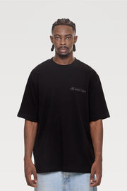 CAMISETA OVERSIZE ICONIC NEA - NEGRO