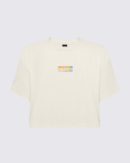 NIKI CAMISETA OVERSIZE MARFIL MUJER NEA