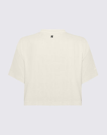 NIKI CAMISETA OVERSIZE MARFIL MUJER NEA