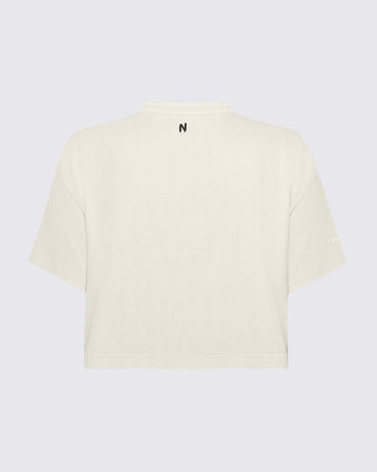 NIKI CAMISETA OVERSIZE MARFIL MUJER NEA
