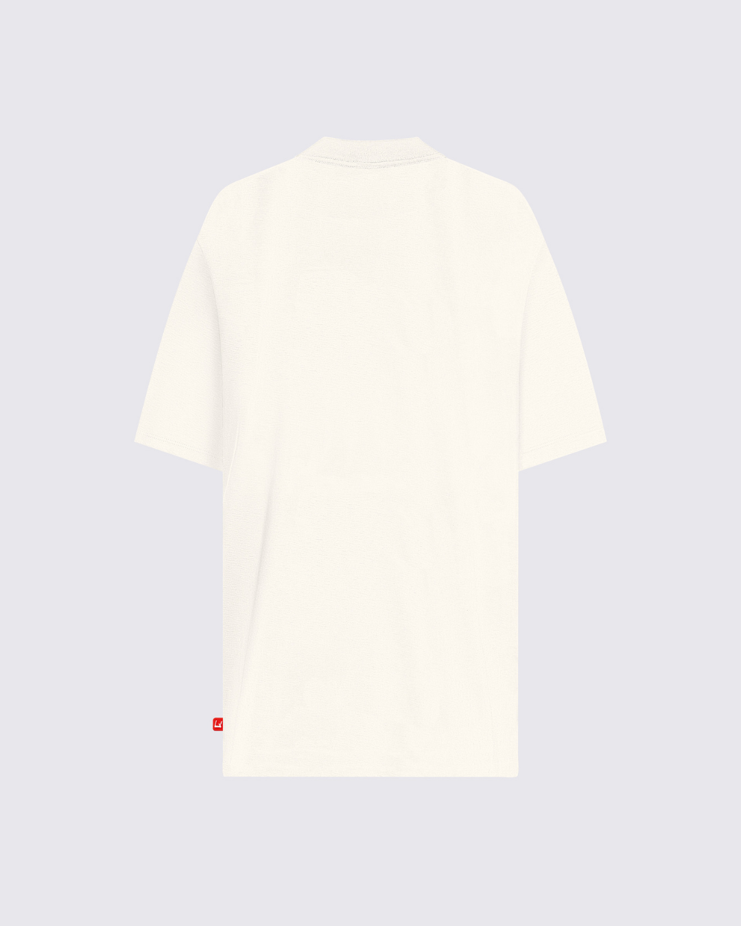 CAMISETA OVERSIZE NOSTOP MARFIL NEA