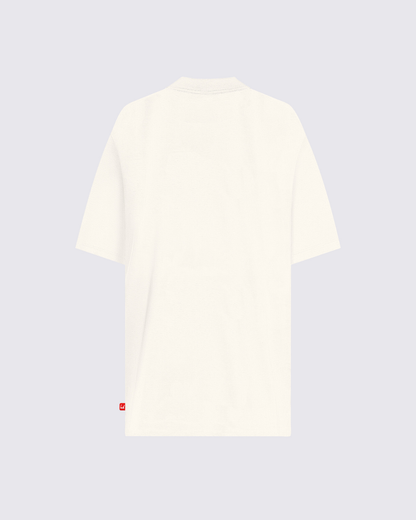 CAMISETA OVERSIZE NOSTOP MARFIL NEA