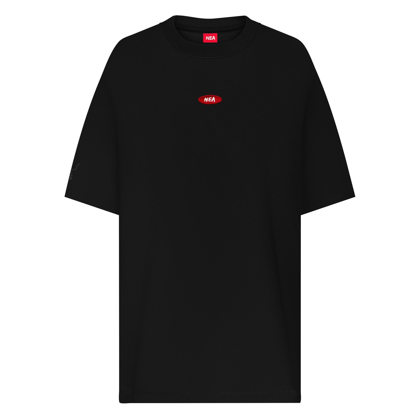 LAN CAMISETA OVERSIZE NEGRO