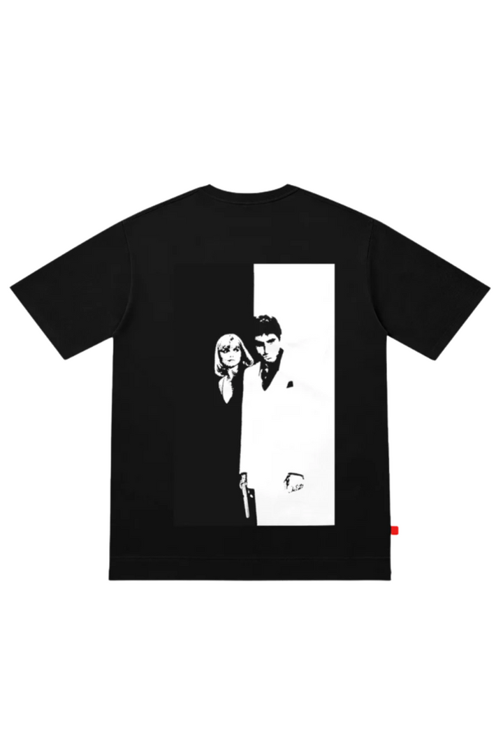 CAMISETA OVERSIZE MASCULINO PACINO NEGRO